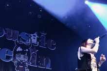 「LiSA "～LiTTLE DEViL PARADE～ Acoustic Live in Taiwan 2017"」の様子。（写真提供：SACRA MUSIC）