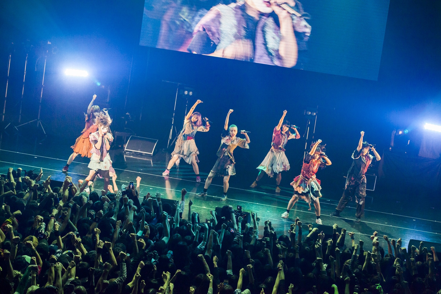「WACKのフェス。」よりBiSのライブの様子。（写真提供：WACK）