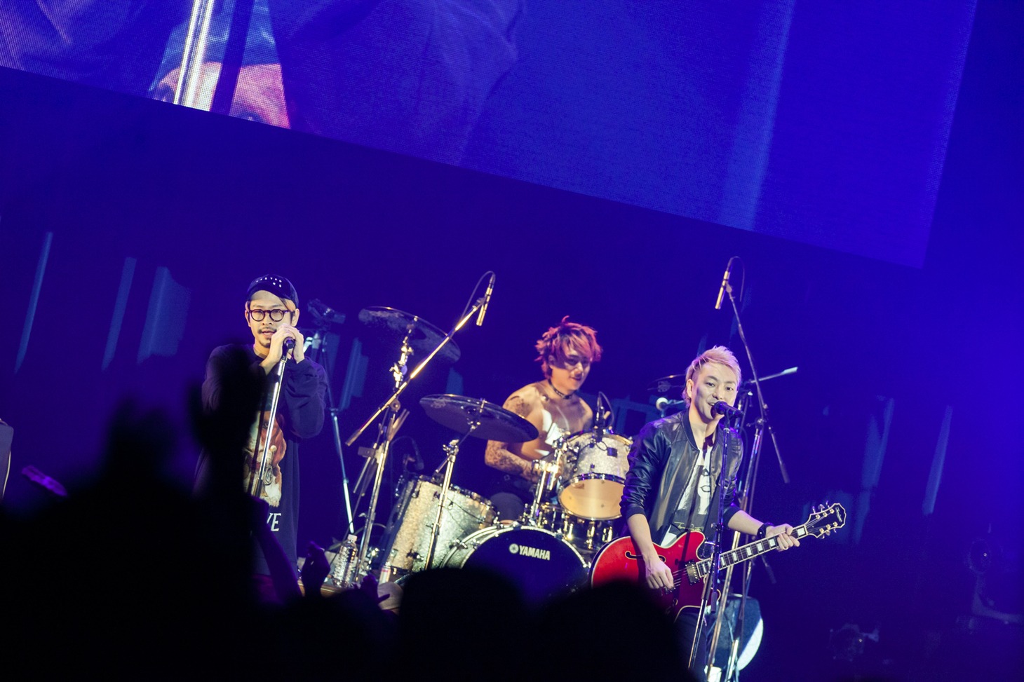 「WACKのフェス。」より渡辺淳之介を迎えたGHOST ORACLE DRIVEのライブの様子。（写真提供：WACK）