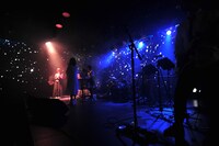 美沙玲奈とChiho（H△G）によるトークの様子。（Photo by MASA）