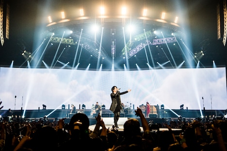 GLAY「GLAY ARENA TOUR 2017 "SUMMERDELICS"」埼玉・さいたまスーパーアリーナ公演の様子。