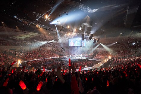 「X'mas LIVE 2017」の様子。