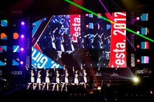 「Wake Up, Girls！Festa. 2017 TRINITY」の様子。