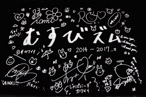 エンドロールとして上映されたメンバーからのメッセージ。