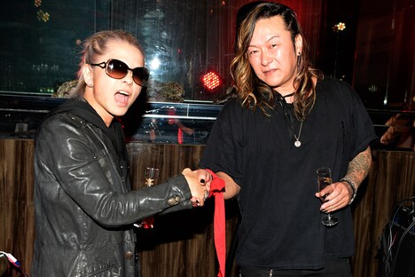 HYDEと高原啓。（撮影：緒車寿一）