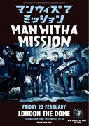 MAN WITH A MISSION、UKツアーファイナルはロンドンで単独公演