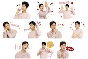 イェーイ！何食べる？東方神起のLINEスタンプ本日発売