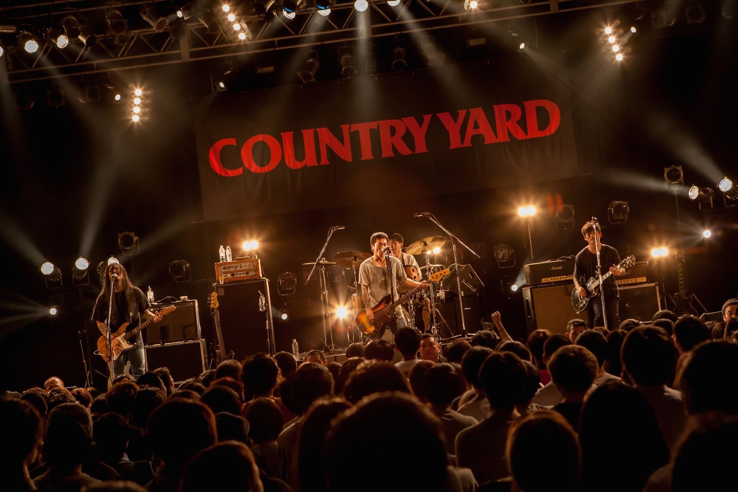 「COUNTRY YARD presents TOUR 2017 -THIS IS COUNTRY YARD- TOUR FINAL ONEMAN」の様子。（Photo by Takashi “TAKA” Konuma）