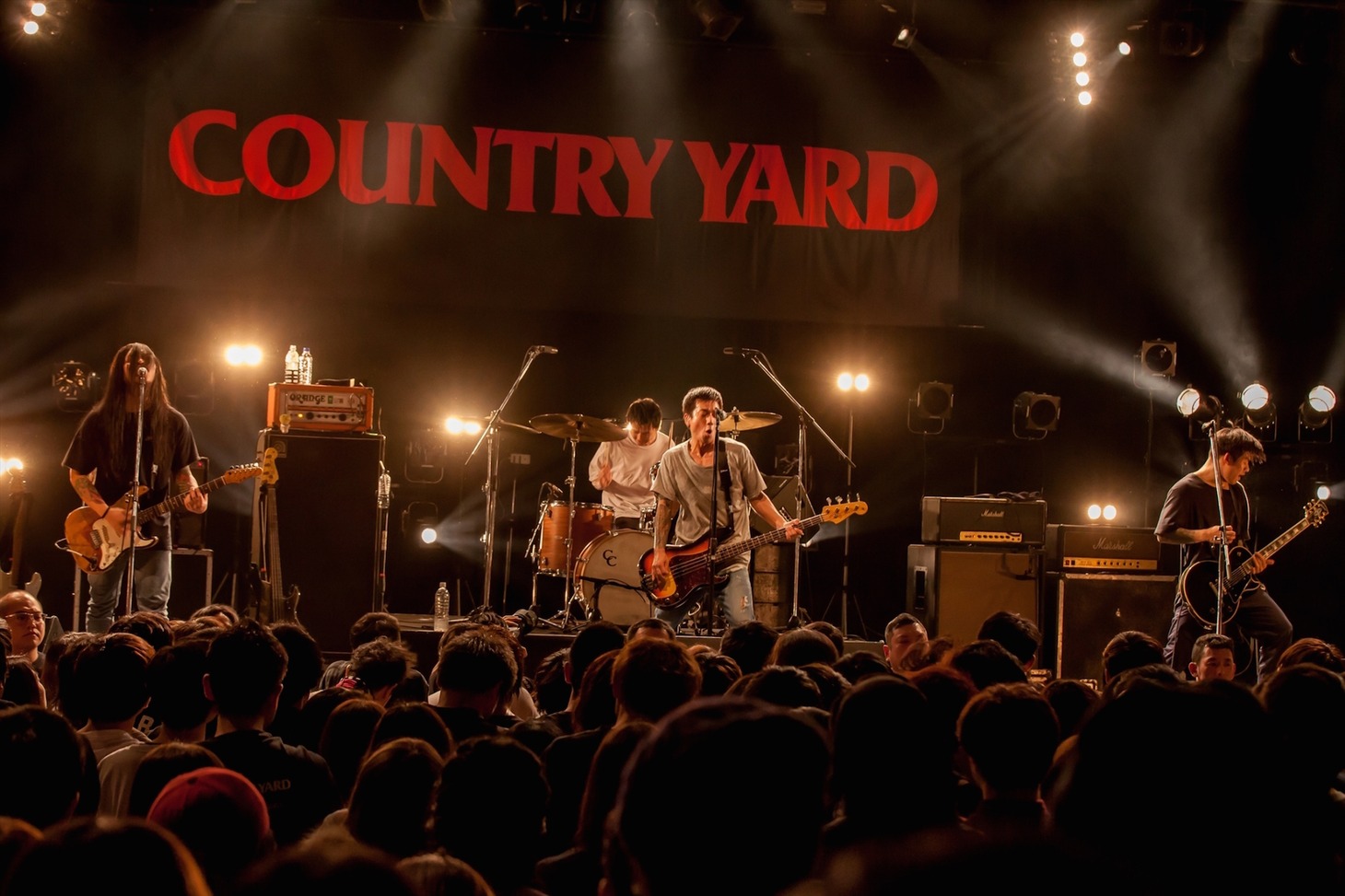 「COUNTRY YARD presents TOUR 2017 -THIS IS COUNTRY YARD- TOUR FINAL ONEMAN」の様子。（Photo by Takashi “TAKA” Konuma）