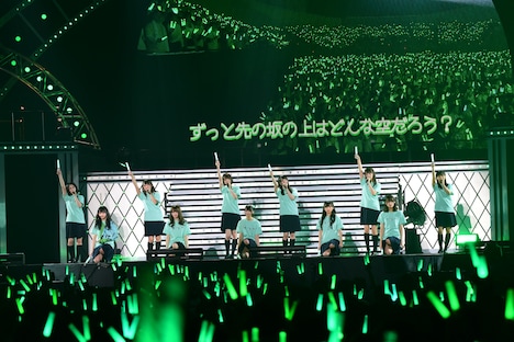 けやき坂46「けやき坂46 ひらがな全国ツアー2017 FINAL!」アンコールの様子。