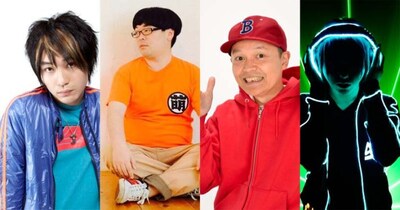 左から伊福部崇、向清太朗、Bose、RAM RIDER