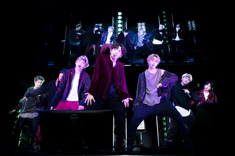 BTS「MIC Drop / DNA / Crystal Snow」発売イベントの様子。（撮影：田中聖太朗写真事務所）