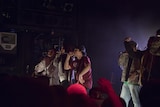RYOHUとSIMI LAB。(Photo by Kenji Agata)