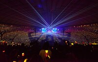 BIGBANGの東京ドーム公演の様子。