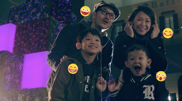 「灯り」×「BLOOMING GIFT TREE」コラボレーション映像のワンシーン。