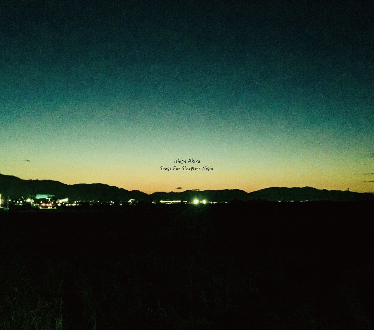 Ishige Akira「Songs For Sleepless Night」ジャケット