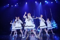 チームしゃちほこ「出張！冬の台場クリスマスライブ」の様子。