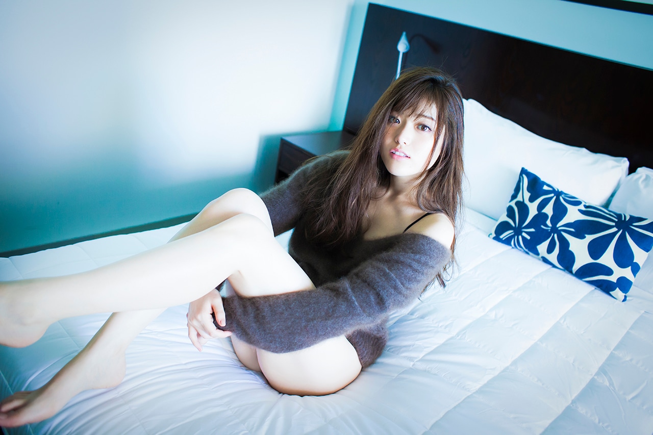 松村沙友理「意外っていうか､前から可愛いと思ってた」より。（撮影：桑島智輝）(c)小学館