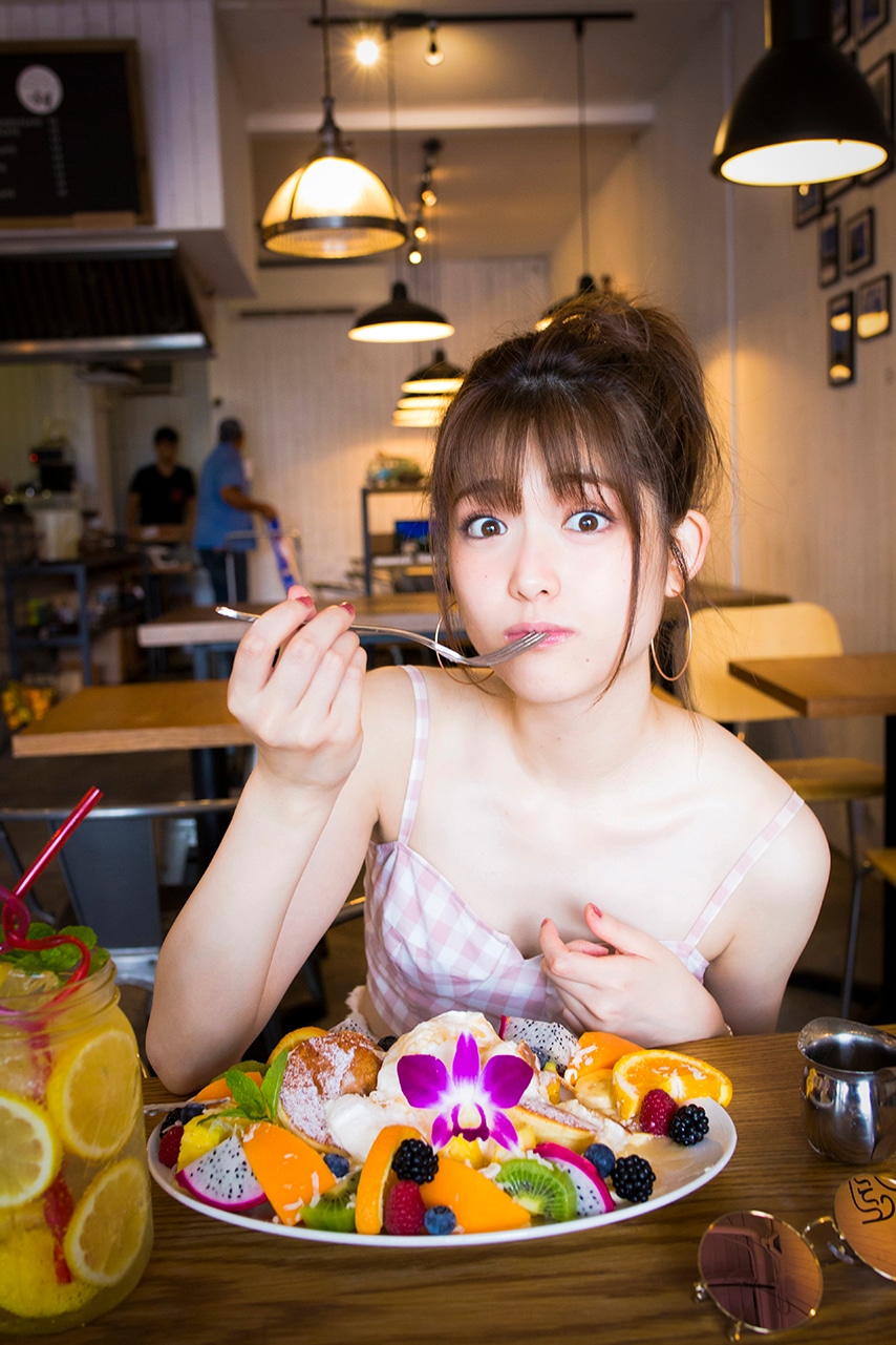 松村沙友理「意外っていうか､前から可愛いと思ってた」より。（撮影：桑島智輝）(c)小学館