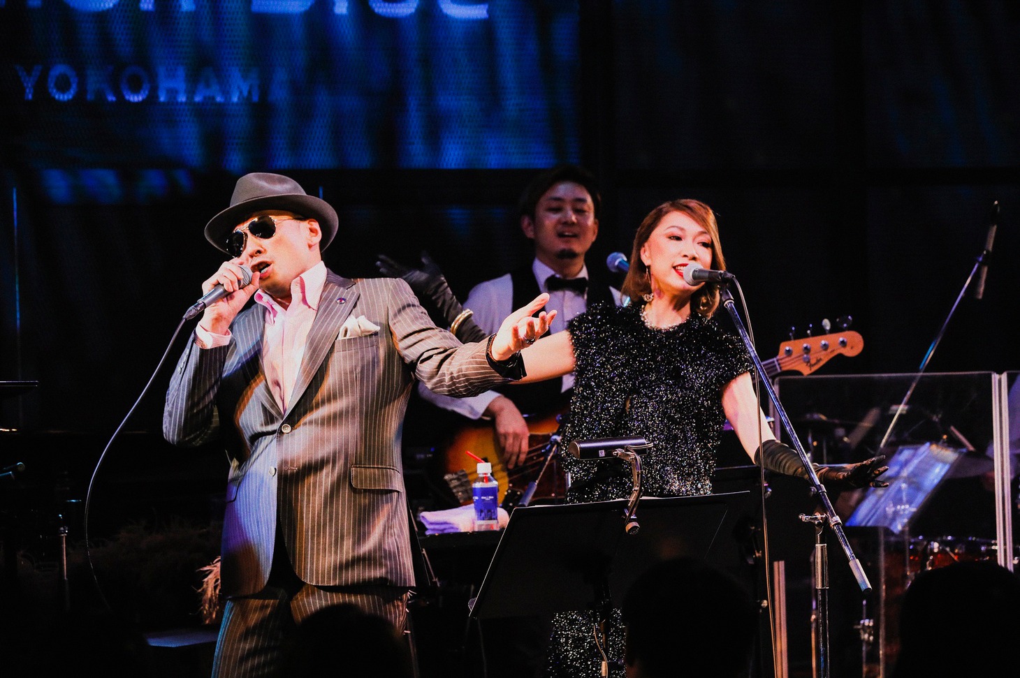 今年2月に行われた「野宮真貴、渋谷系を歌う。～Valentine Special～」の様子。（写真提供：ユニバーサルミュージック）