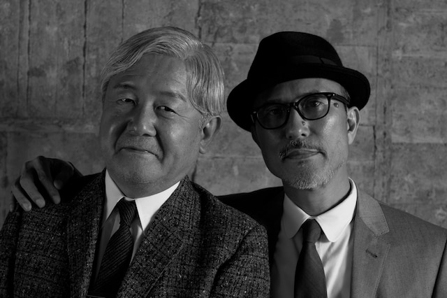 THE BEATNIKS。左から鈴木慶一、高橋幸宏。