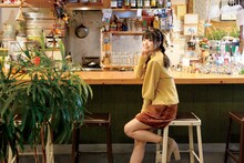 「月刊新潟WEEK!」取材時の北原里英（NGT48）。