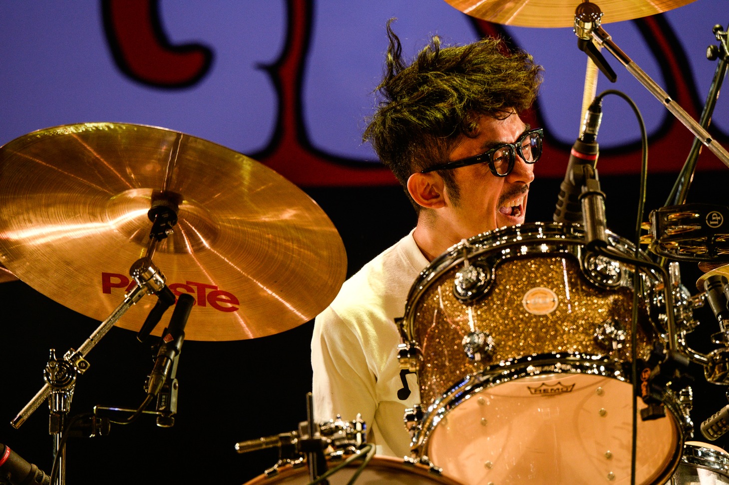 恒岡章（Dr）（Photo by Teppei Kishida）