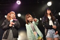 左から水無瀬ゆき、京佳、山口はのん。