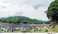 今年行われた「FUJI ROCK FESTIVAL'17」GREEN STAGEの様子。
