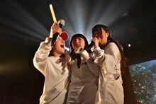 左からrisano、yuu、hinako。