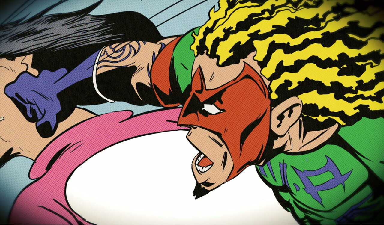 RIZE、JESSE監督全編アニメの新MVでu:zoとバトル