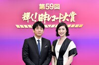 左から安住紳一郎TBSアナウンサー、天海祐希。