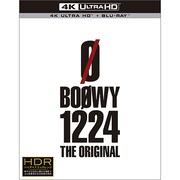 BOOWY「BOOWY 1224 -THE ORIGINAL-」Ultra HD Blu-ray + Blu-rayジャケット