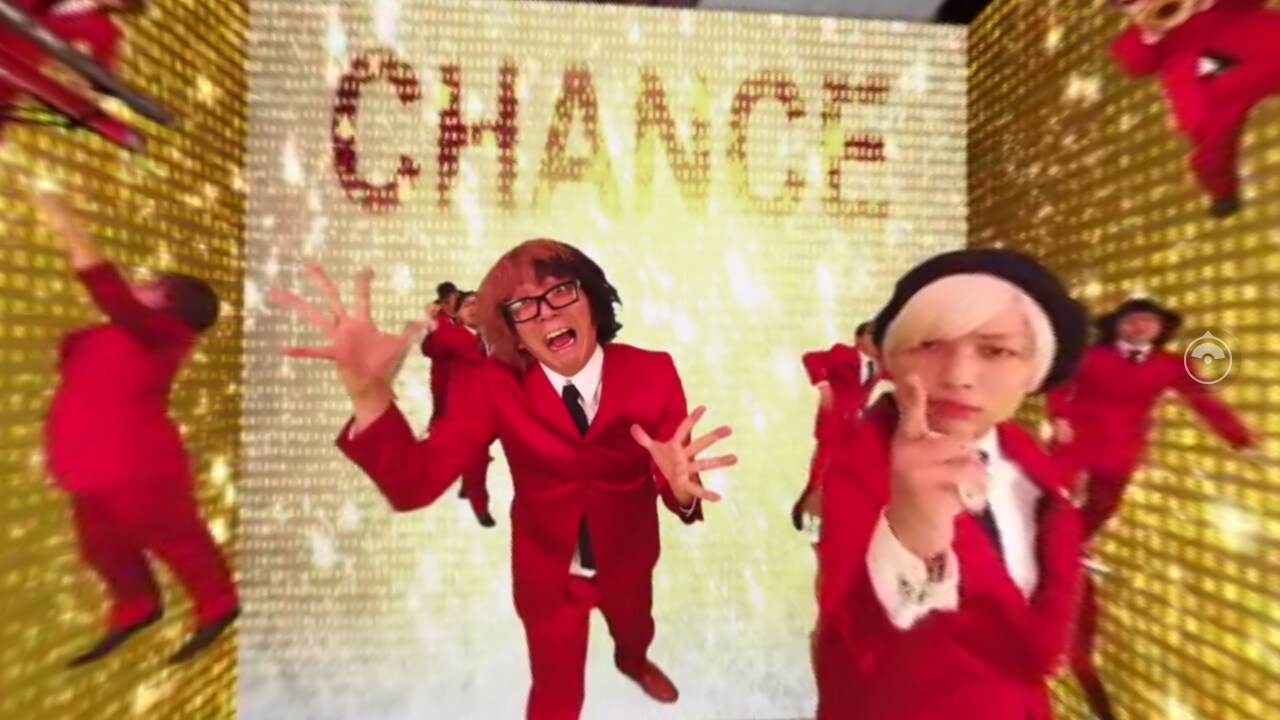 Calmera「CHANCE」ミュージックビデオVRバージョンのワンシーン。