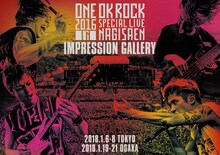 「ONE OK ROCK 2016 SPECIAL LIVE IN NAGISAEN IMPRESSION GALLERY」告知ビジュアル