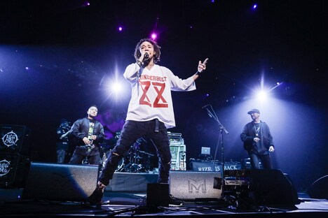 Def Techとのコラボステージの様子。（Photo by RIZE IS BACK OFFICIAL）