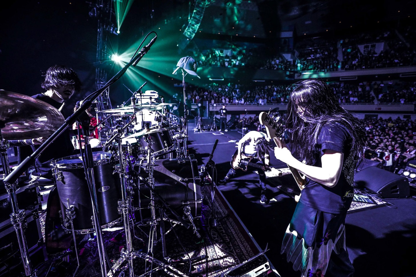 RIZE「RIZE TOUR 2017 "RIZE IS BACK"」東京・日本武道館公演の様子。（Photo by RIZE IS BACK OFFICIAL）
