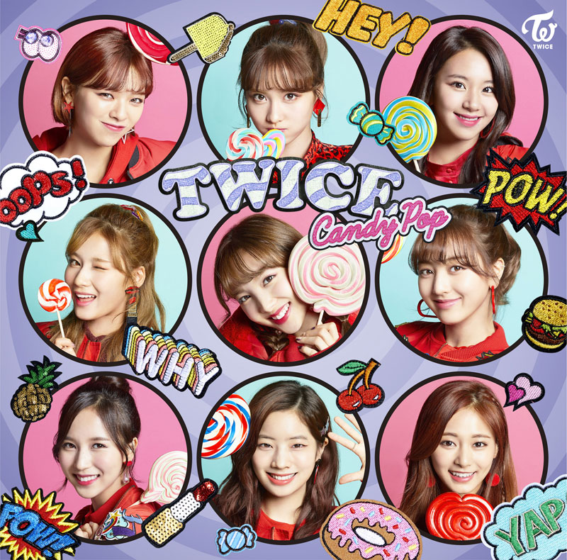 TWICE「Candy Pop」通常盤ジャケット