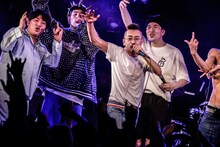 どついたるねん「どついたるねん シングル発売記念 渋谷クアトロ無料ライブ ～ガチ☆BOY～」の様子。（Photo by yuka jonishi）