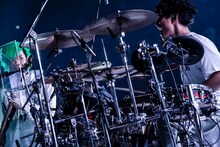 左から信人（B）、真太郎（Dr）。