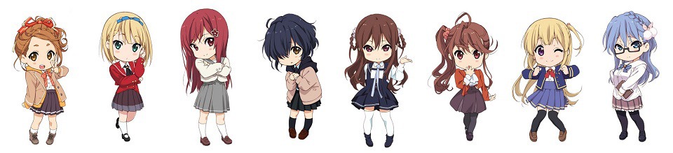 22/7のSDイラスト。