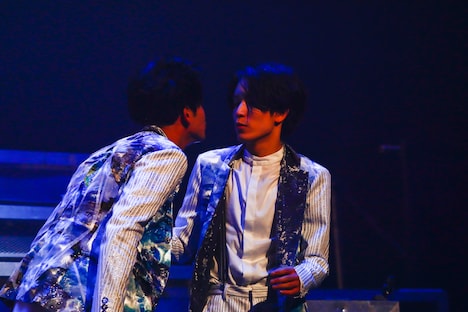 森崎ウィンと島田翼。（撮影：笹森健一）