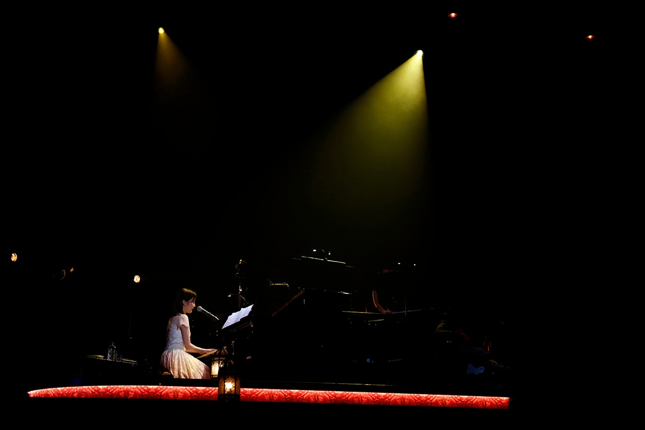 生田絵梨花「MTV Unplugged: Erika Ikuta from Nogizaka46」の様子。（写真提供：MTV）
