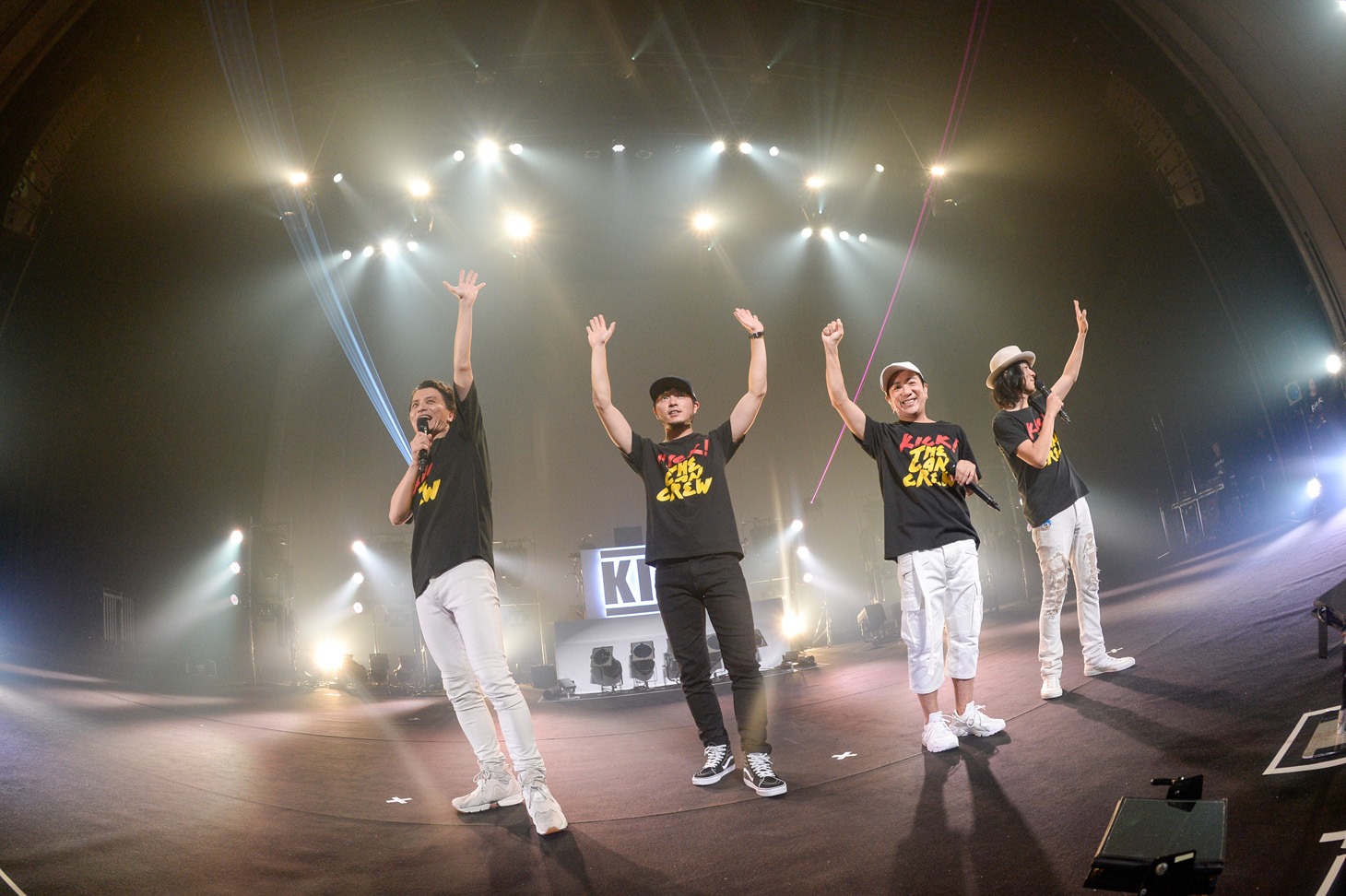 KICK THE CAN CREW「LIVE TOUR 2017『タコアゲ』」最終公演の様子。（撮影：岸田哲平）