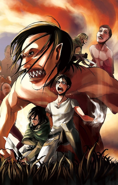 「進撃の巨人」イラスト (c)諫山創／講談社