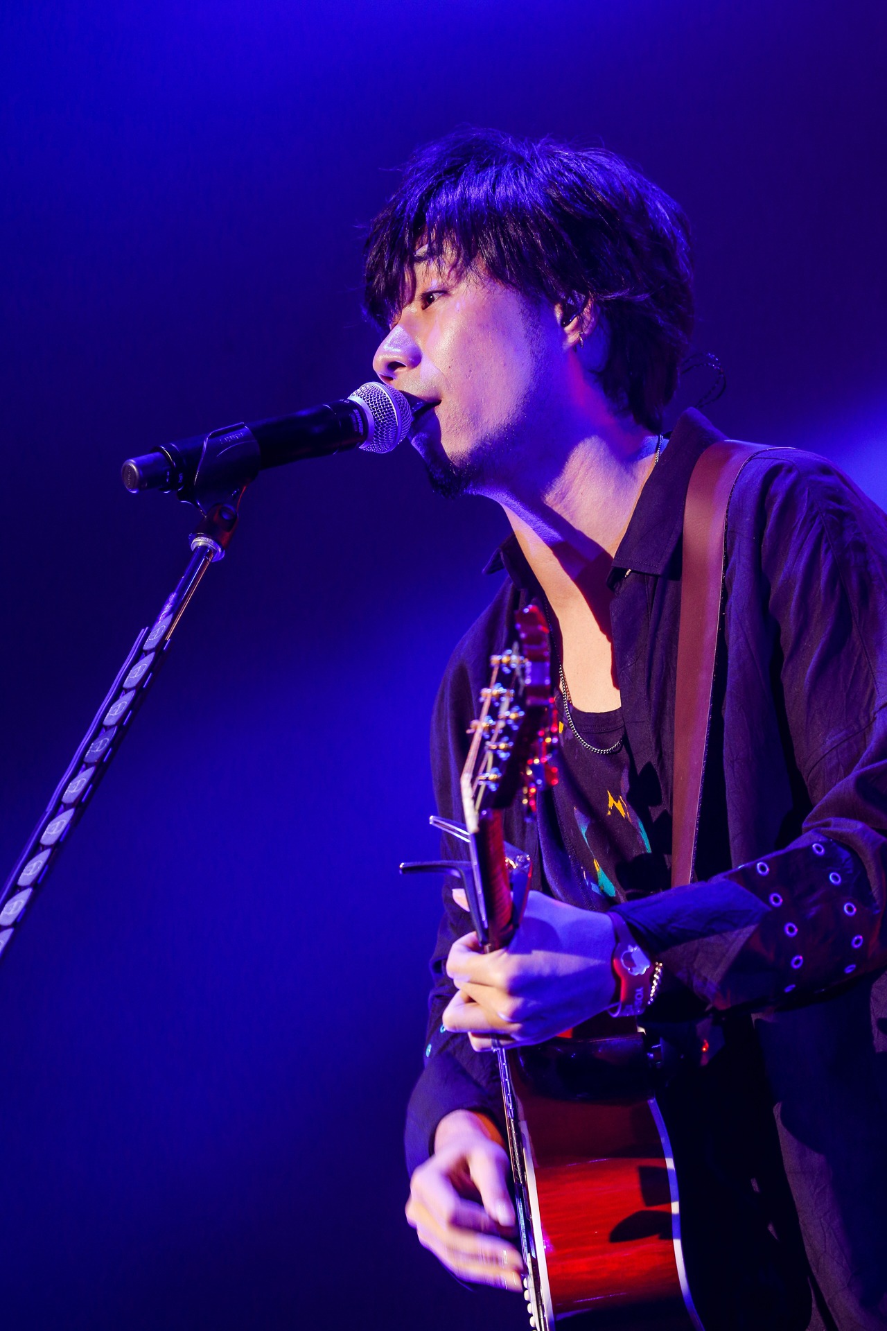 吉田結威（G, Vo）（撮影：日吉"JP”純平）