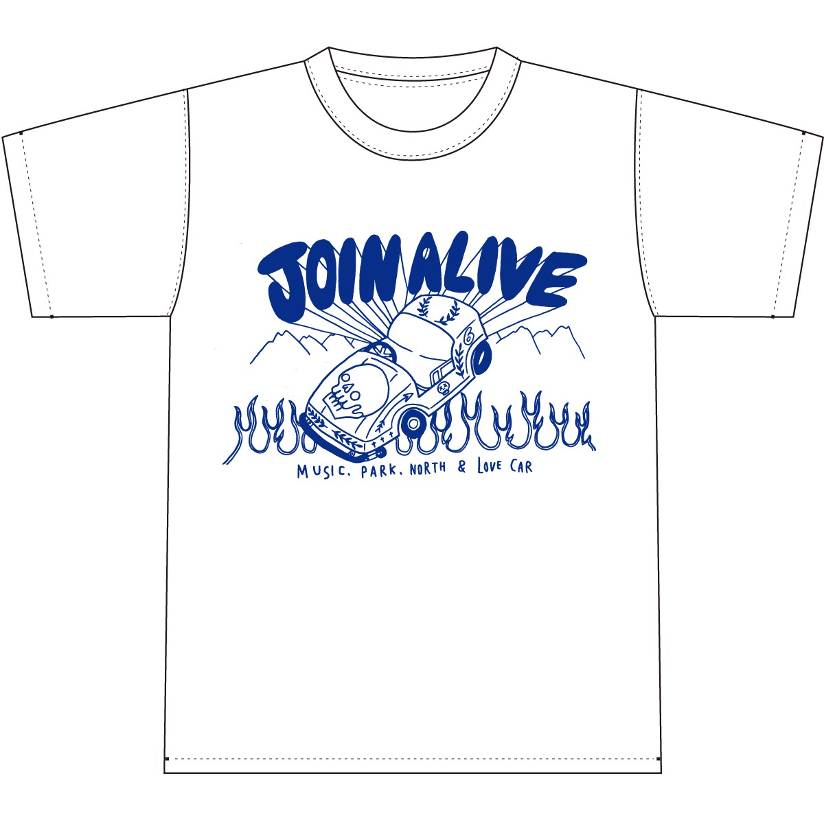 「今だけ割200」チケット特典Tシャツデザイン