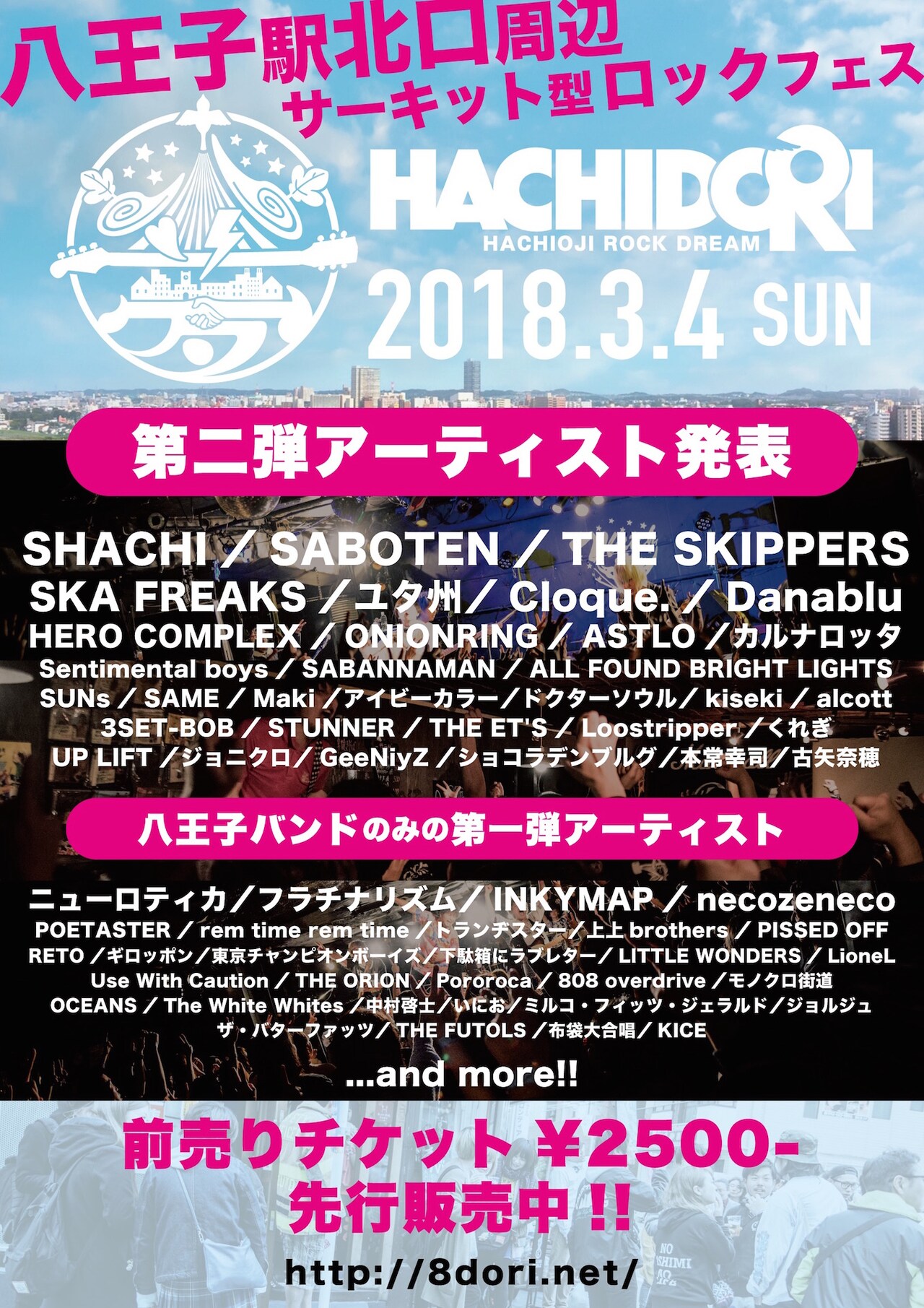 八王子サーキット「HACHIDORI」にSABOTEN、AFBLら62組