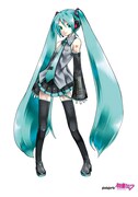 初音ミク illustration by KEI (c) Crypton Future Media, INC. www.piapro.net (c)プロジェクト シンカリオン・JR-HECWK/超進化研究所・TBS