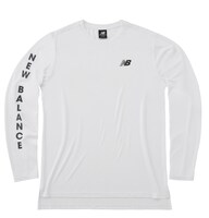 new balance×TOWER RECORDS 247 スポーツ ロングスリーブT（表）